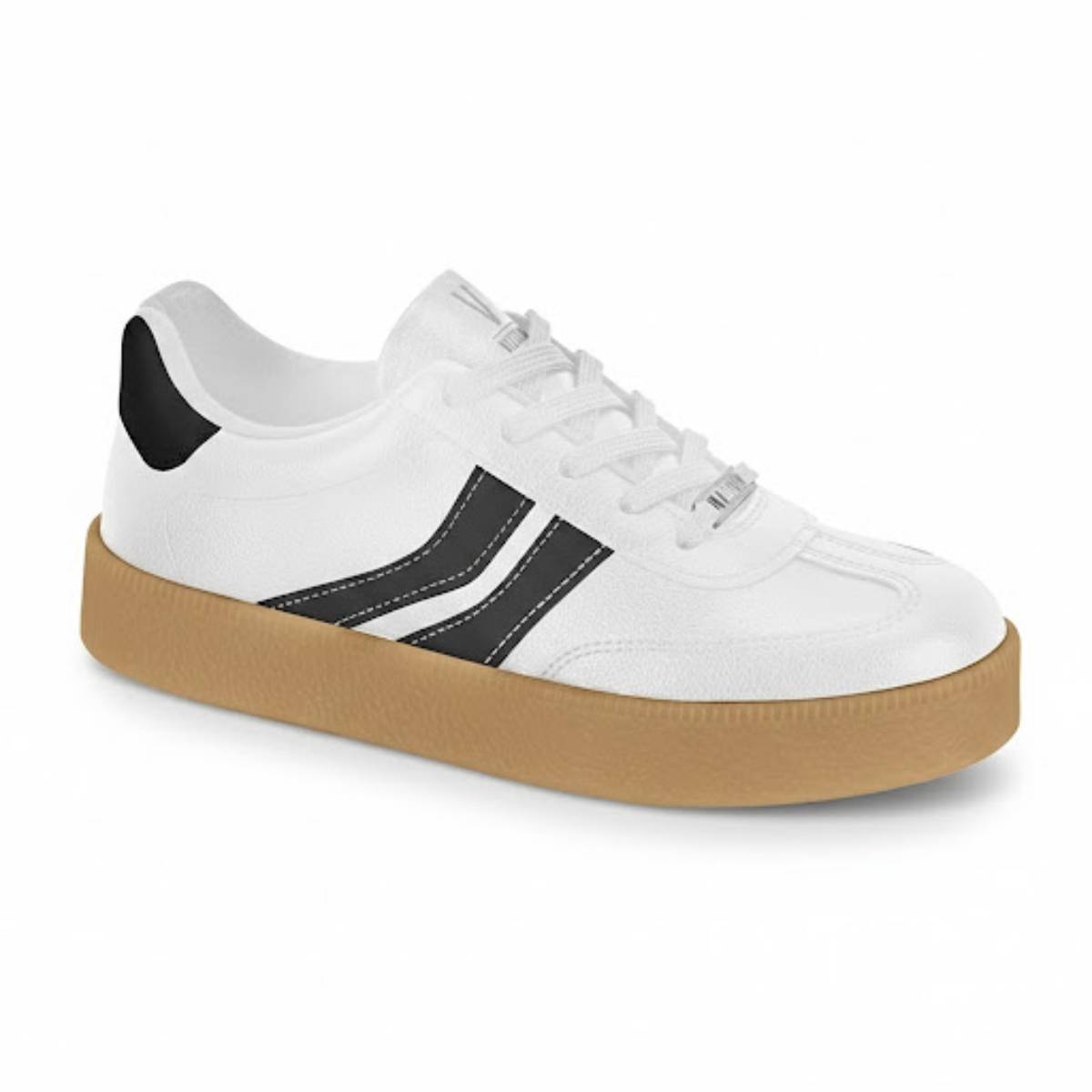 Tênis Feminino Vizzano Casual Samba Retrô Detalhes Laterais 1444.100