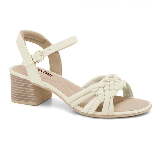 SANDALIAS EM SINTETICO FEMININA SOLADO SINTETICO - NAPA FLEX PLUS/COCONUT