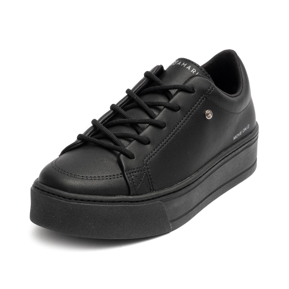 Tênis Ramarim Casual Sola Alta Preto Feminino Move On