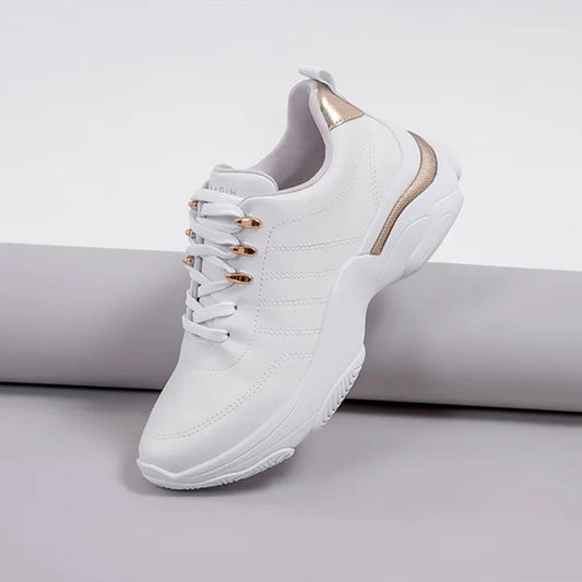 TENIS ESPORTIVO EM SINTETICO FEMININO SOLADO SINTETICO - NAPA VEST PLUS/BCO