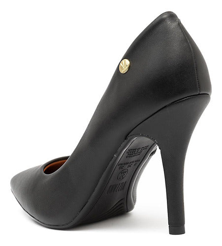 Scarpin Vizzano Salto Fino Pelica Preto