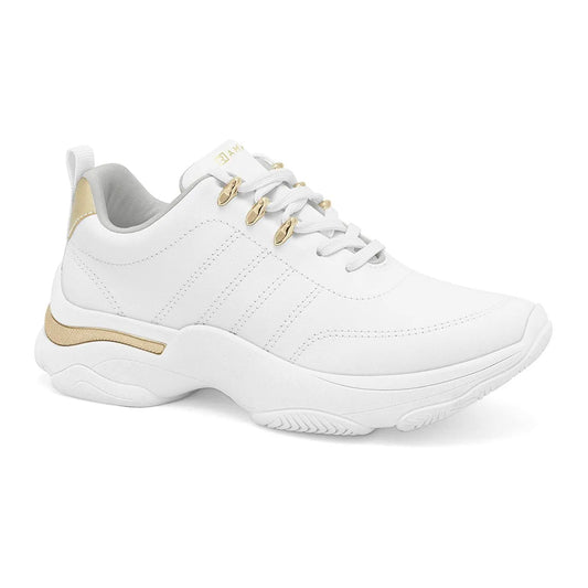TENIS ESPORTIVO EM SINTETICO FEMININO SOLADO SINTETICO - NAPA VEST PLUS/BCO