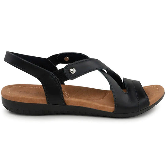 SANDALIA RASTEIRA PRETO