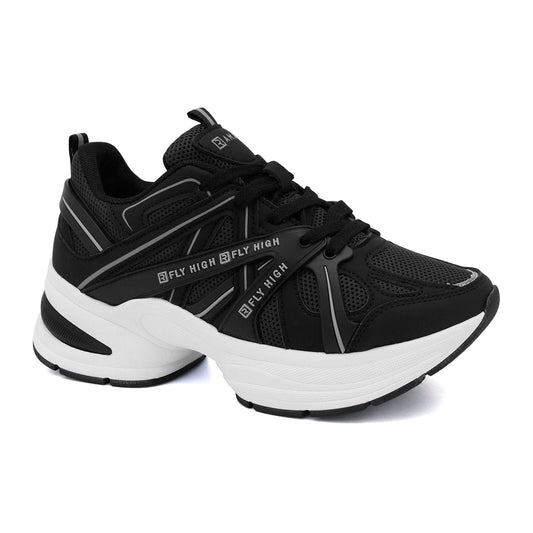 TENIS ESPORTIVO EM SINTETICO FEMININO SOLADO SINTETICO  CABEDAL HONG KONG/PTO