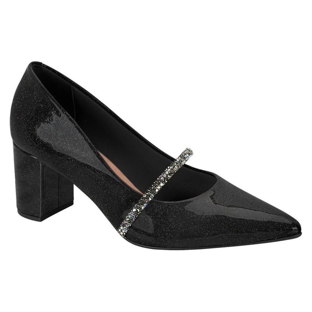SAPATO CASUAL FEM  SINT. PRETO 01-FURTACOR  4241.230.28000.97222-VERNIZ GALACTIA
