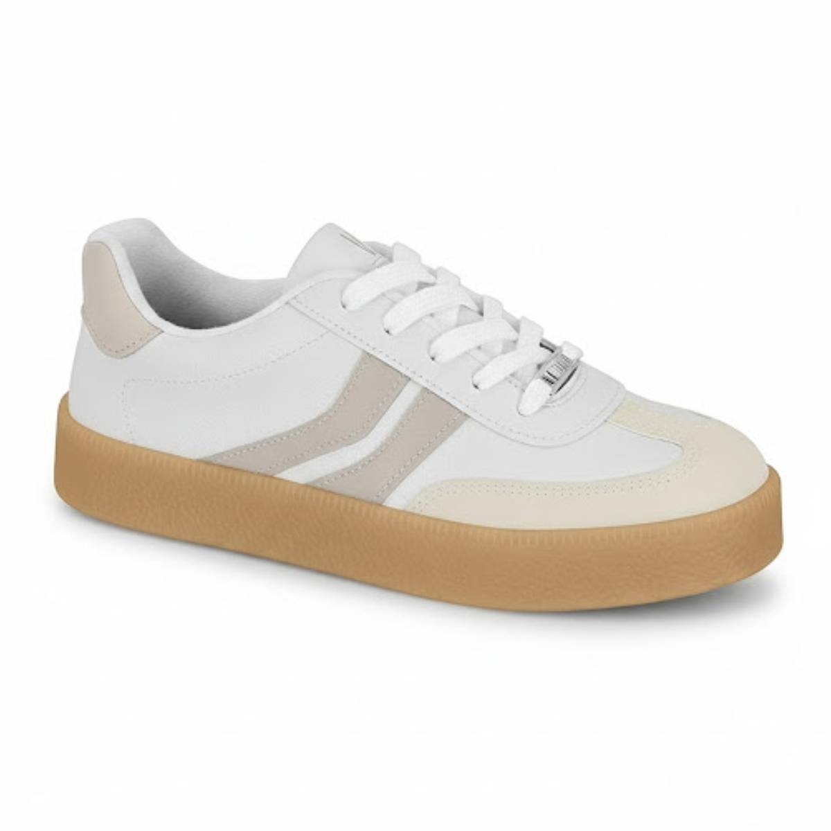 Tênis Feminino Vizzano Casual Samba Retrô Detalhes Laterais 1444.100