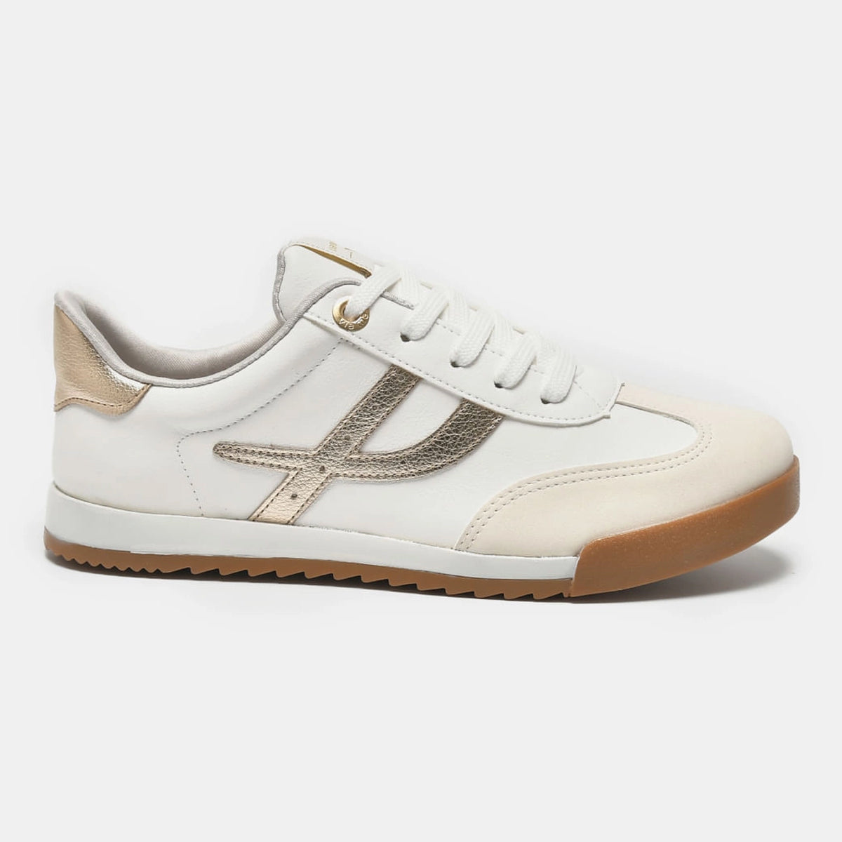TENIS 237-003-01 EM SINTE MARFIM I23/MILK/GOL