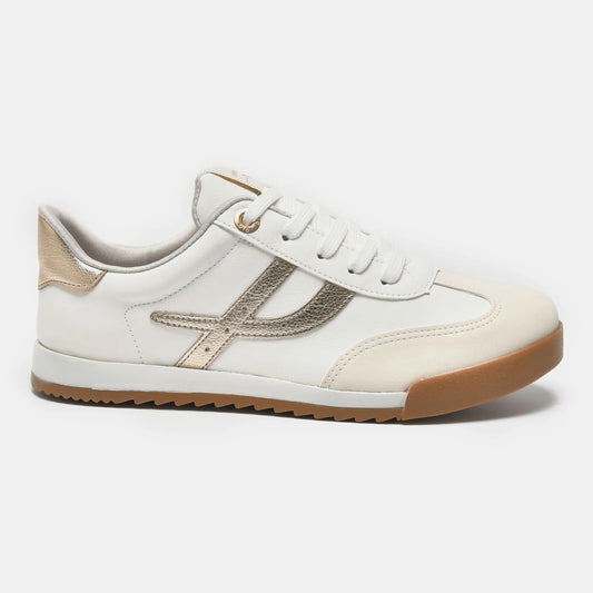 TENIS 237-003-01 EM SINTE MARFIM I23/MILK/GOL
