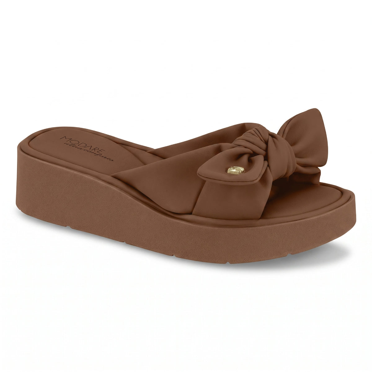 Tamanco Feminino Modare Casual Ultraconforto Plataforma  Laço Confortável Original