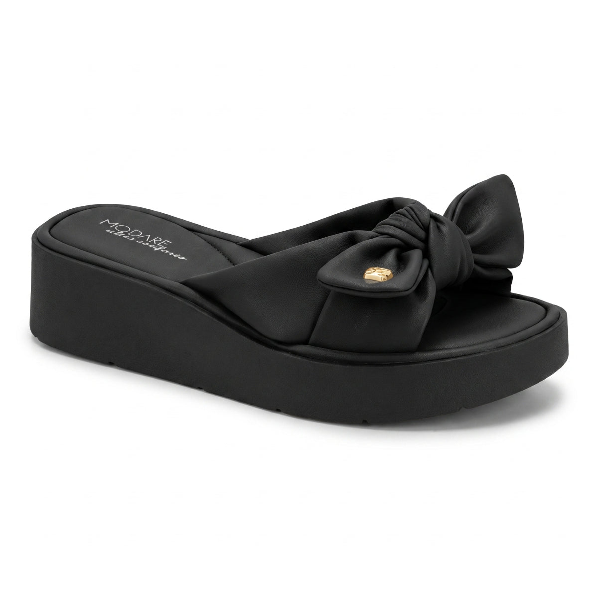 Tamanco Feminino Modare Casual Ultraconforto Plataforma  Laço Confortável Original