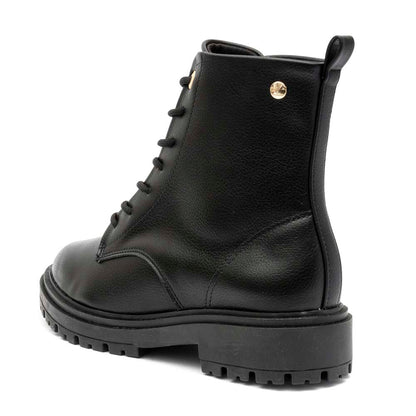 Bota Coturno Feminina Vizzano Preto