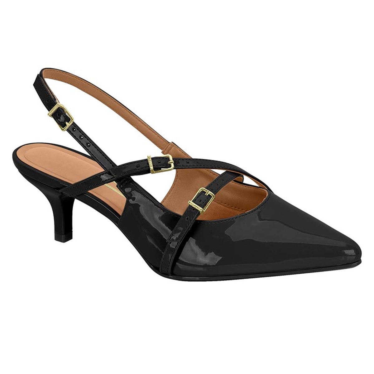 Vizzano - Sapato Feminino - Verniz Premium - PRETO 01