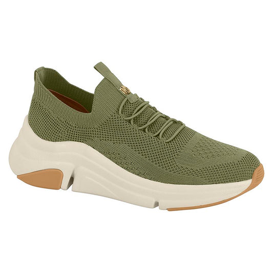 TENIS FEM. VERDE SALVIA 1401 7401.105.25006.104289-GASPEA PRONTA KNIT LONDON