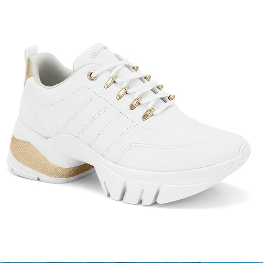 CABEDAL 1 NAPA VEST PLUS. BCO * CABEDAL 2 NP METALPLUS OURO. * FORRO ESPUMA OFF WHITE * FITA GORGURAO BCO/OURO * ATACADO