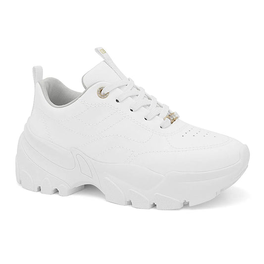 TENIS ESPORTIVO EM SINTETICO FEMININO SOLADO SINTETICO - NAPA VEST PLUS/BCO