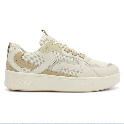 TENIS ESPORTIVO EM SINTETICO FEMININO SOLADO SINTETICO - CABEDAL CALIFORNIA/NATURAL