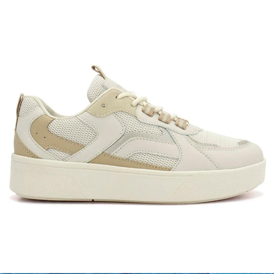 TENIS ESPORTIVO EM SINTETICO FEMININO SOLADO SINTETICO - CABEDAL CALIFORNIA/NATURAL