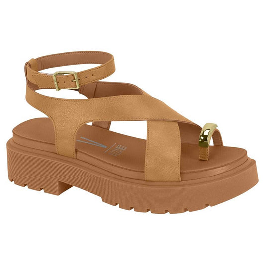 SANDALIA FEM INT. AREIA 1286/CAMEL 1165 6499.122.29711.103056-NAPA CALF