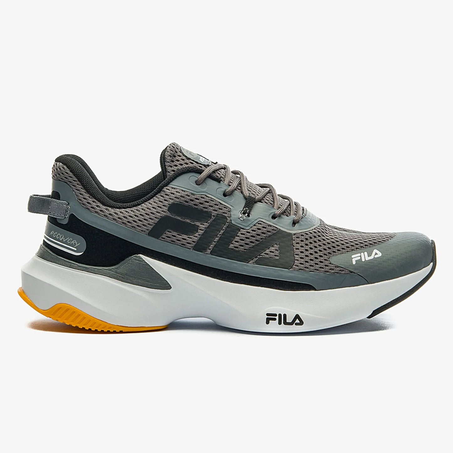 11J728X-TENIS FILA RECOVERY MASCULINO-GRF/PRE/AMRL-6103