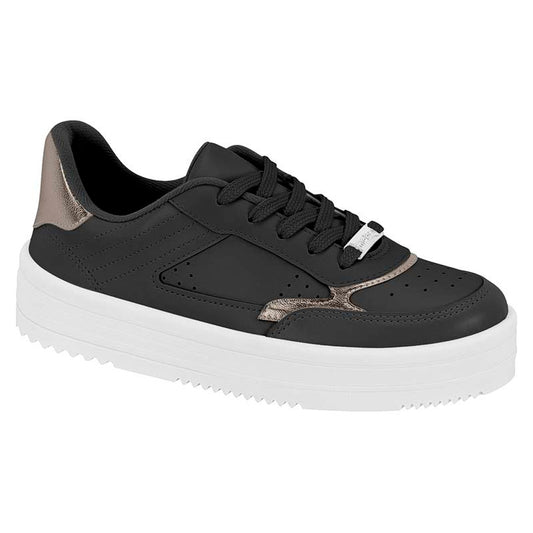 SAPATO CASUAL SINT. PRETO 01/GRAFITE 914 5782.312.17118.75365-NAPA SARDENHA NEO/METALIZAD PREMIUM