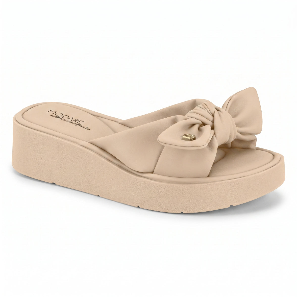 Tamanco Feminino Modare Casual Ultraconforto Plataforma  Laço Confortável Original