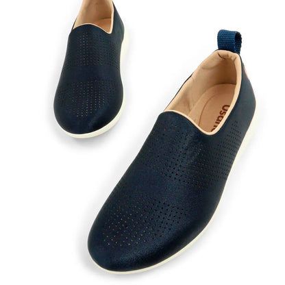 TENIS SLIP ON ELASTANO NEW BLUE