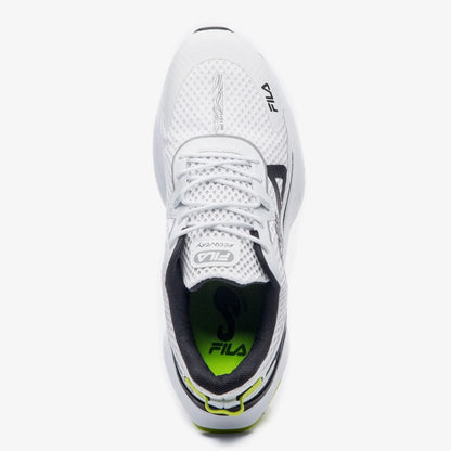 11J728X-TENIS FILA RECOVERY MASCULINO-BCO/PTO/VRDL-6680