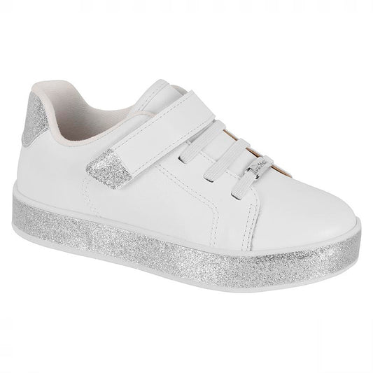 MOLEKINHA CABEDAL SINT. BRANCO 99/PRATA 2520.146.28656.17159-