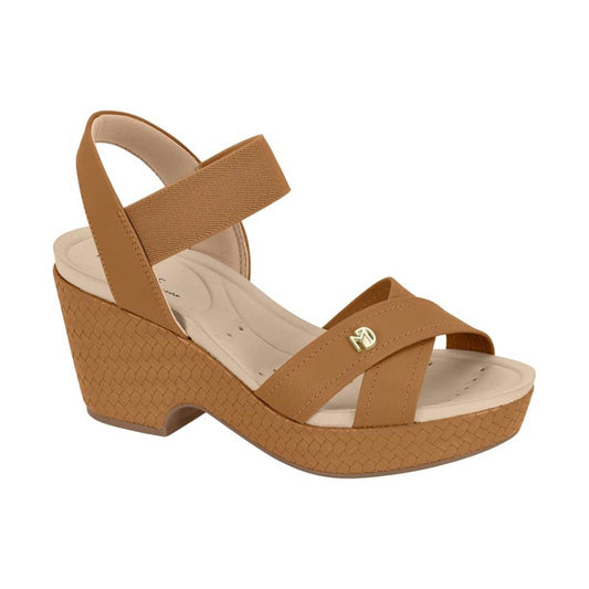 SANDALIA FEM INT. CAMEL 1165 7137.117.29454.95373-NP FLOAT NAT/ELAS/NP TRES VALENCIA