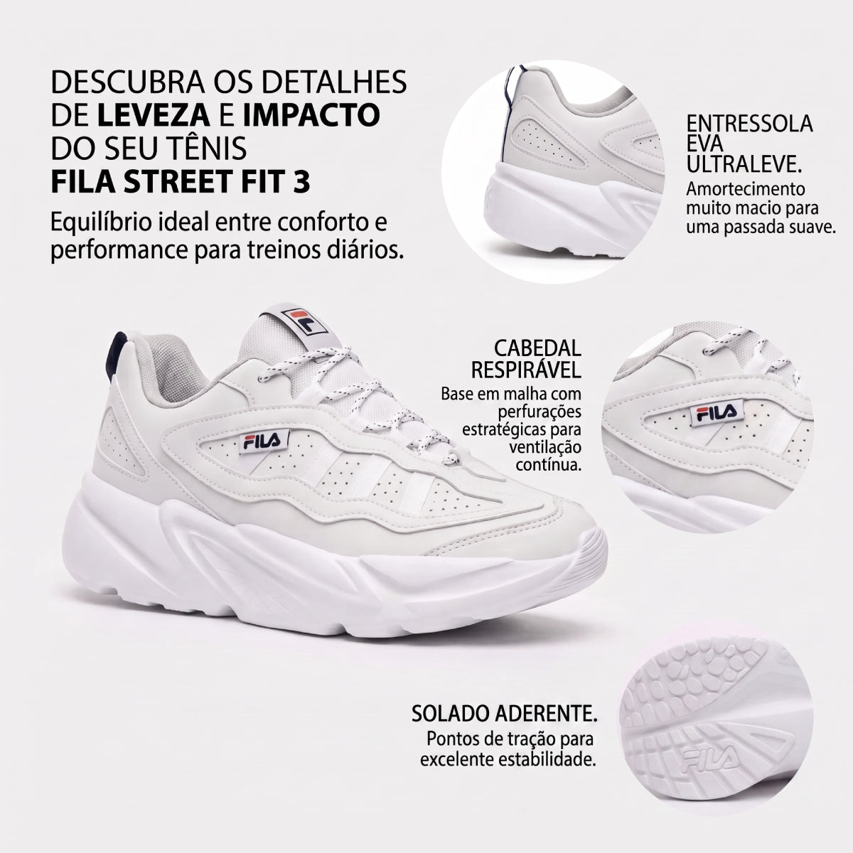 F02L00427TENIS FILA STREET FIT 3