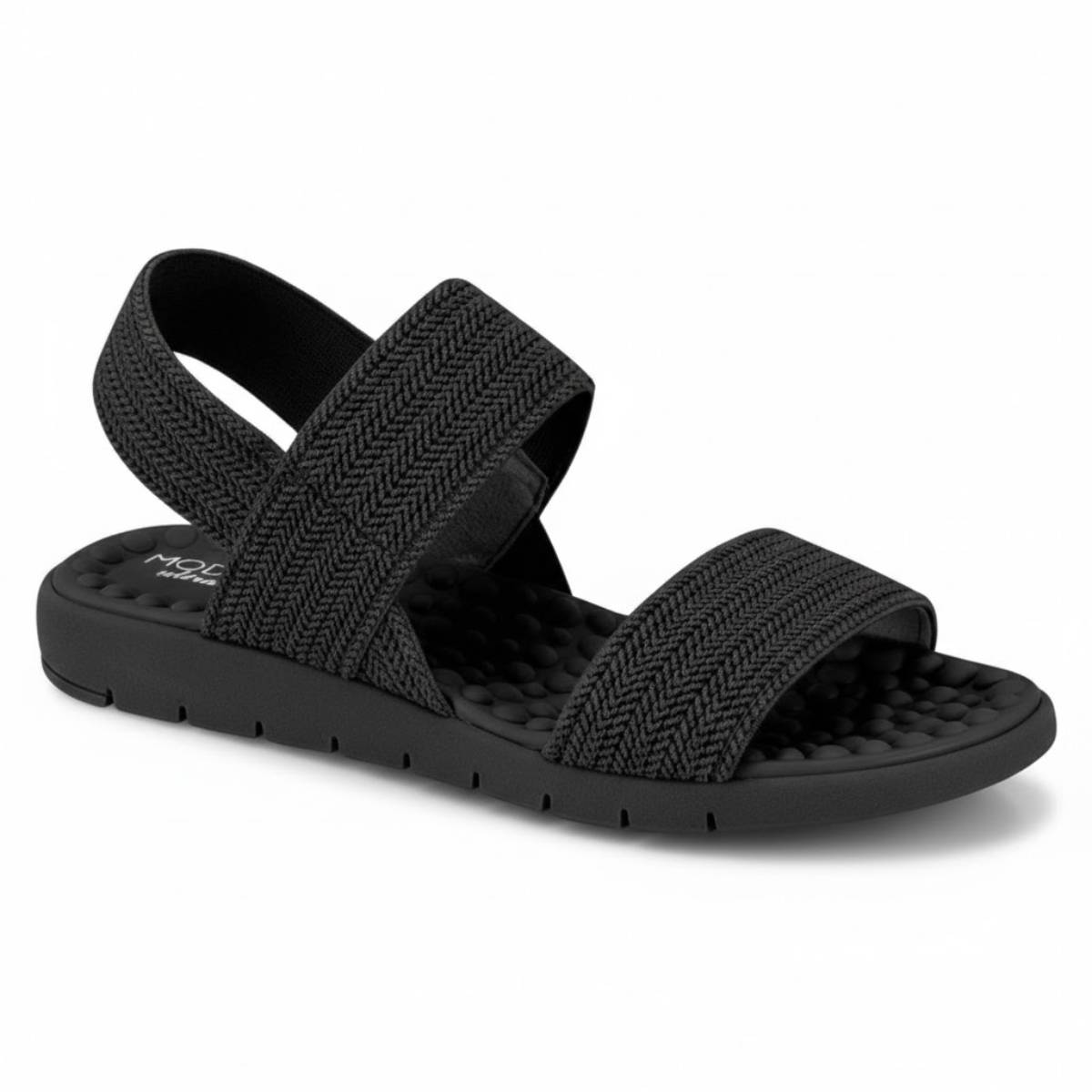 Sandália Feminina Modare Casual Ultraconforto Esporão Ortopédico Elástico Confortável Original