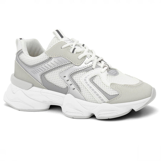 CABEDAL PRONTO CABEDAL BOSTON GREY * SOLA BCO/PINT GELO * SOLETA GELO.