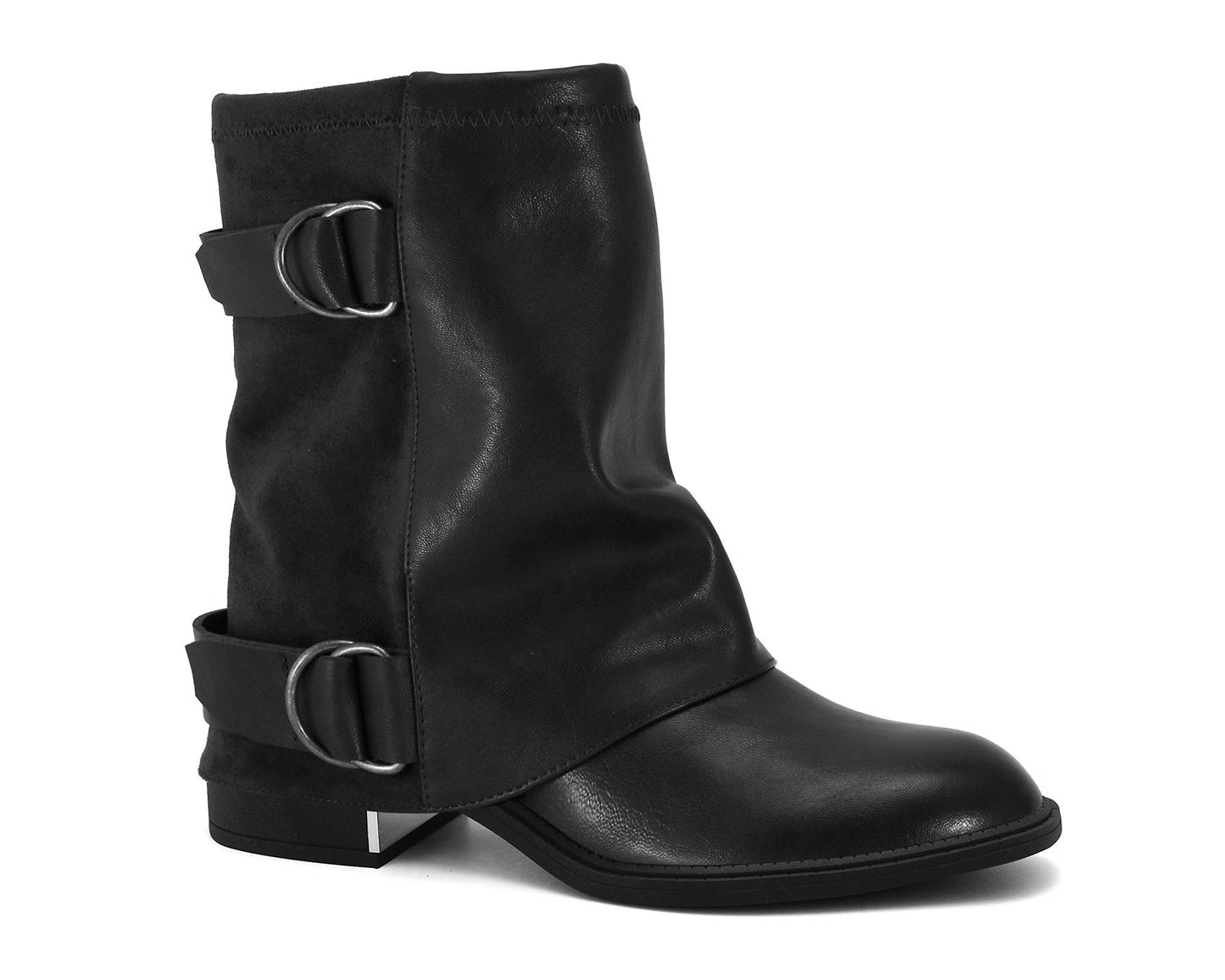 Bota Feminina Ramarim Fivela Plataforma Original Confortável