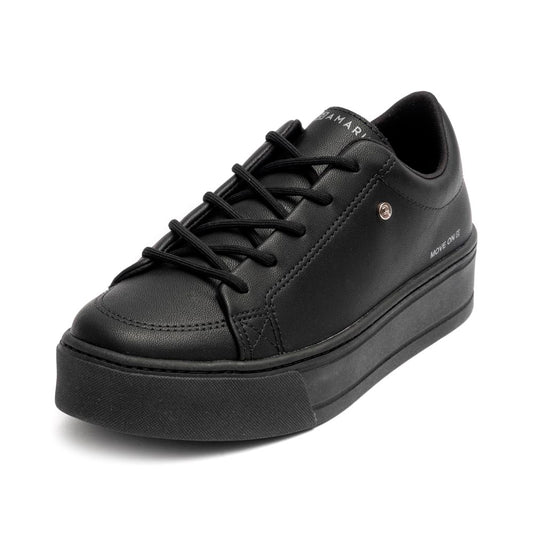 Tênis Ramarim Casual Sola Alta Preto Feminino Move On
