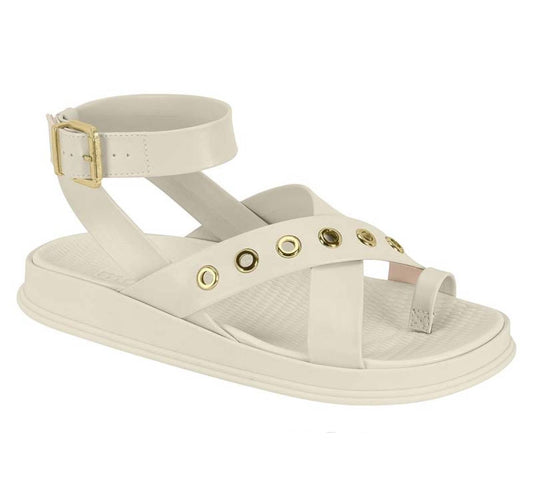 SANDALIA FEM INT. BRANCO OFF 526 5556.104.9569.35312-NAPA TURIM