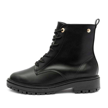 Bota Coturno Feminina Vizzano Preto