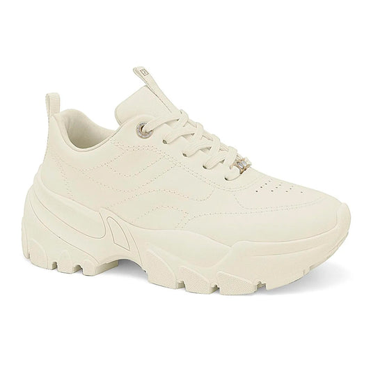 TENIS ESPORTIVO EM SINTETICO FEMININO SOLADO SINTETICO - NAPA BLESS PLUS/COCONUT