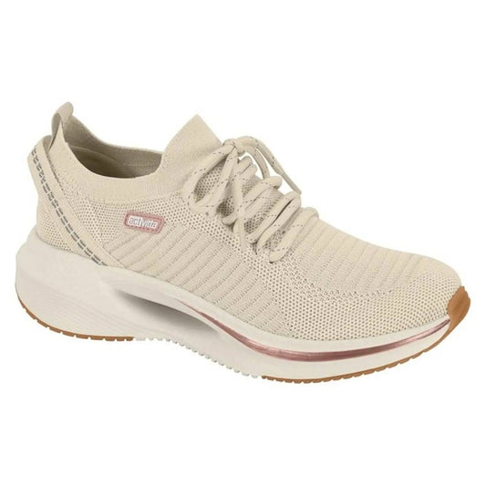 SAPATO CASUAL FEM TEXTIL BRANCO OFF 1132 4839.205.28819.93244-GASPEA KNIT SORAIA