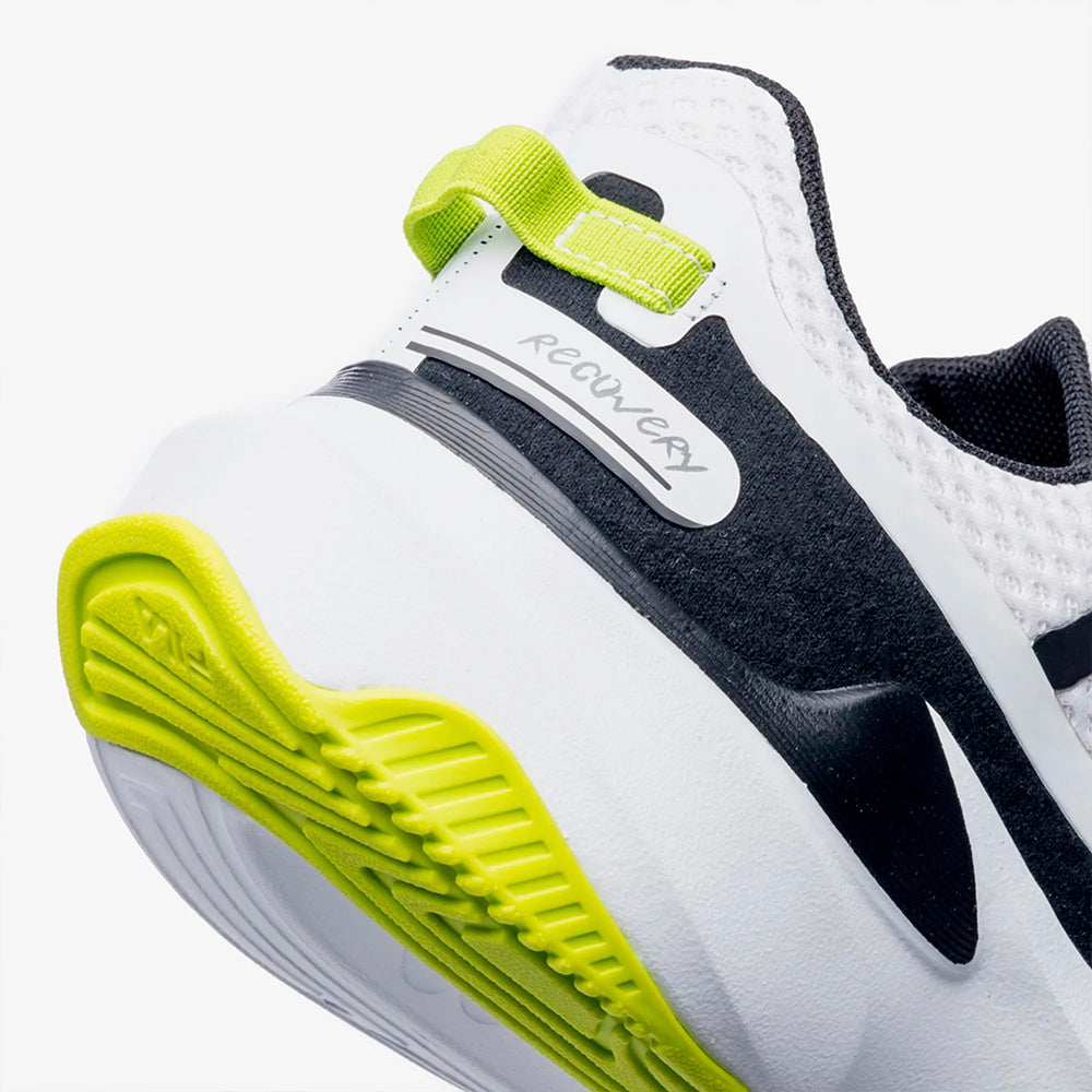 11J728X-TENIS FILA RECOVERY MASCULINO-BCO/PTO/VRDL-6680