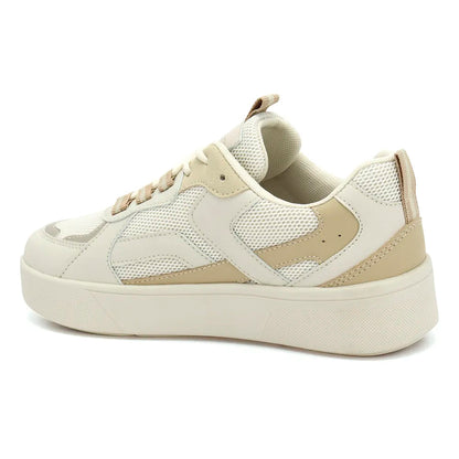 TENIS ESPORTIVO EM SINTETICO FEMININO SOLADO SINTETICO - CABEDAL CALIFORNIA/NATURAL