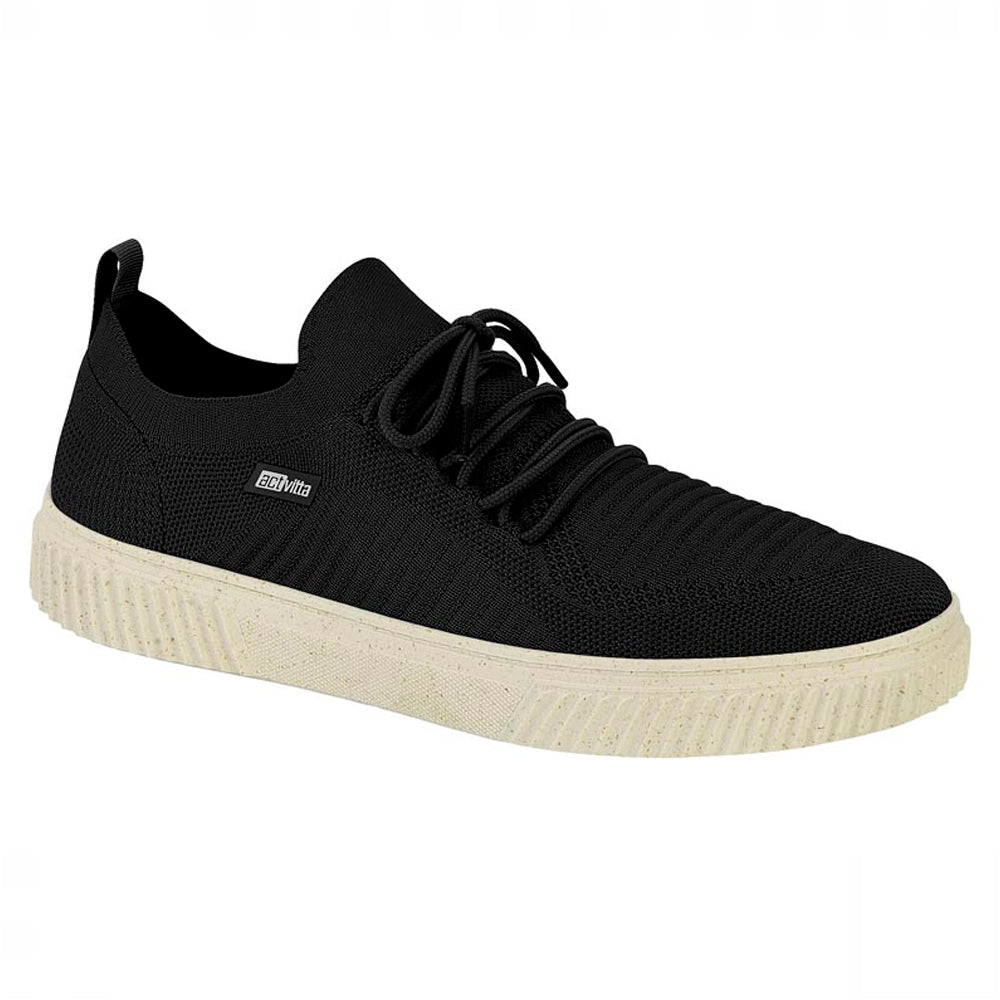 4916.518.23240.15745 Actvitta - Sapato Casual Masculino - Gaspea Knit Sorano - PRETO 01